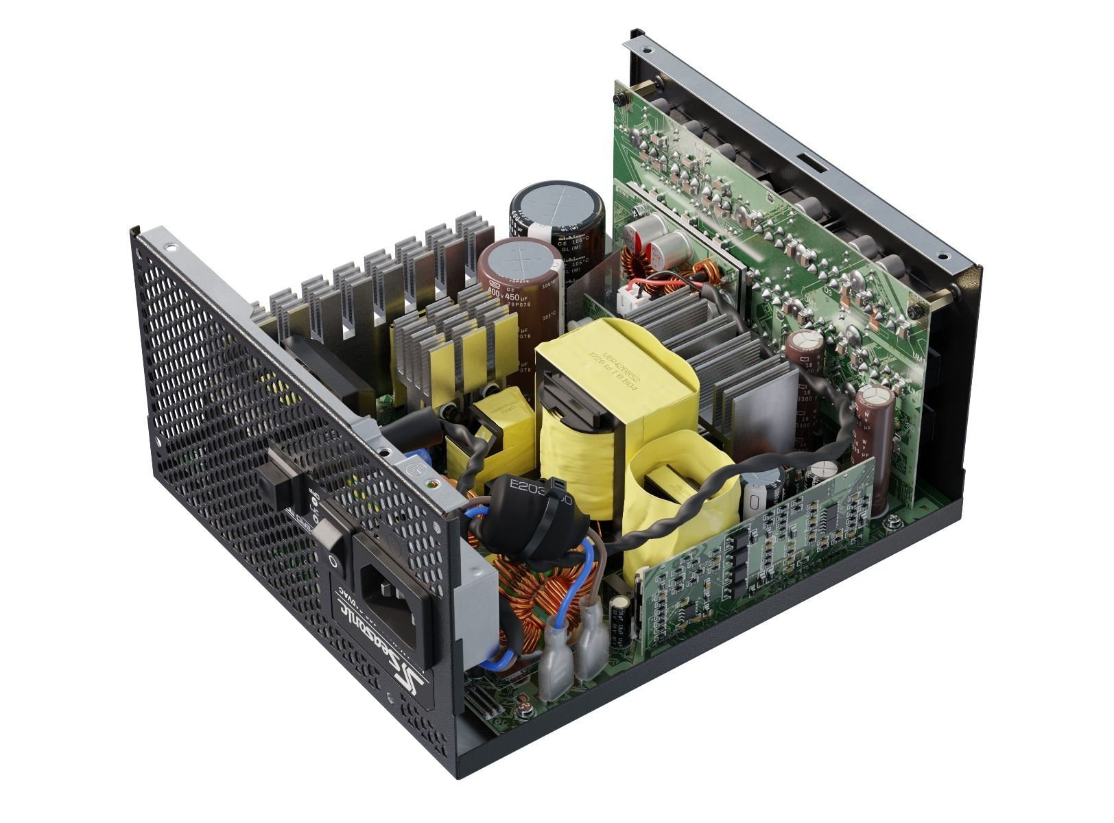 SeaSonic 650W PRIME PX-650 Platinum PSU (SSR-650PD2) (OneSeasonic) view 3