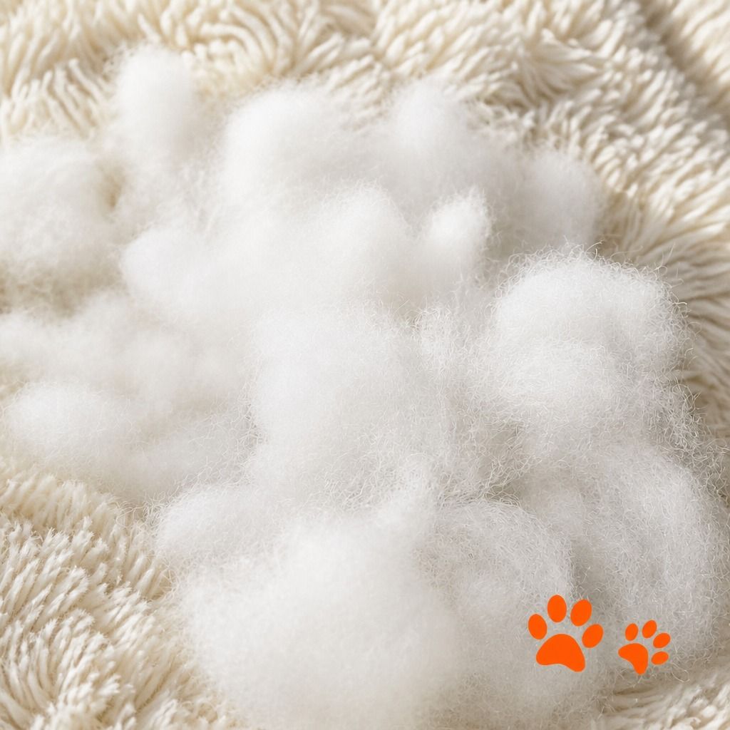 Pet Dog Bedding Warm Plush Round Comfortable Nest Comfy Sleep kennel Green 120cm view 6