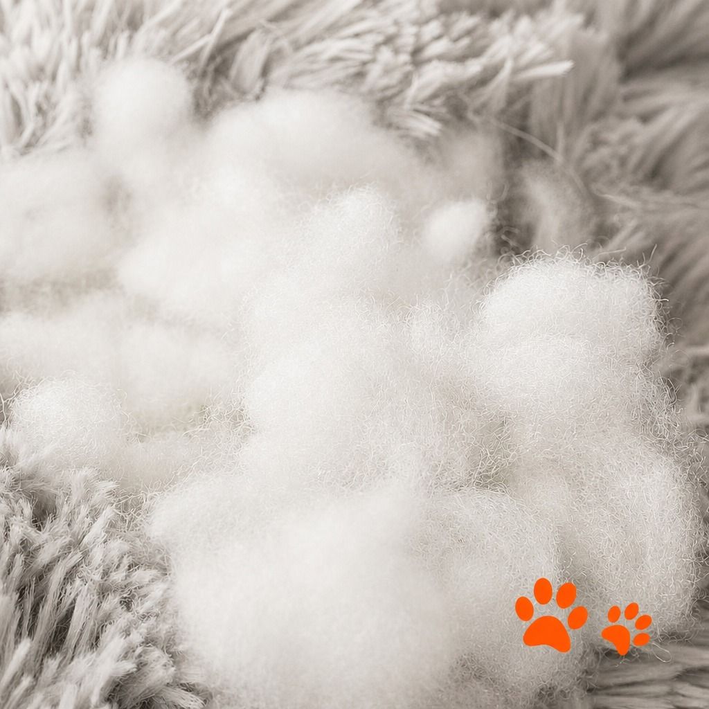 Dog Cat Pet Calming Bed Warm Soft Plush Round Nest Comfy Sleeping Washable Zip view 6