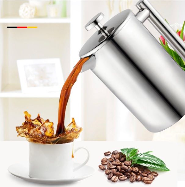 French Press Coffee Maker 1000m view 3