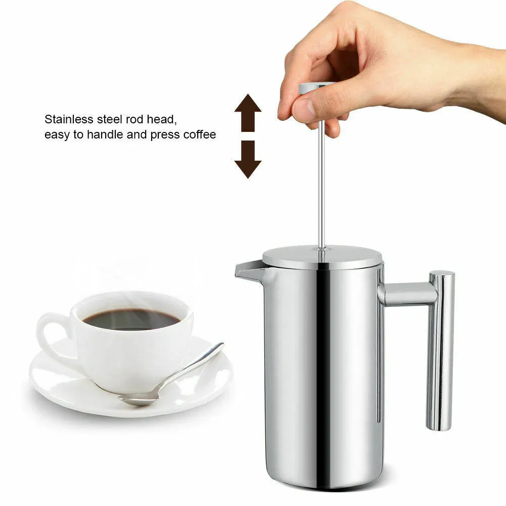 French Press Coffee Maker 1000m view 6