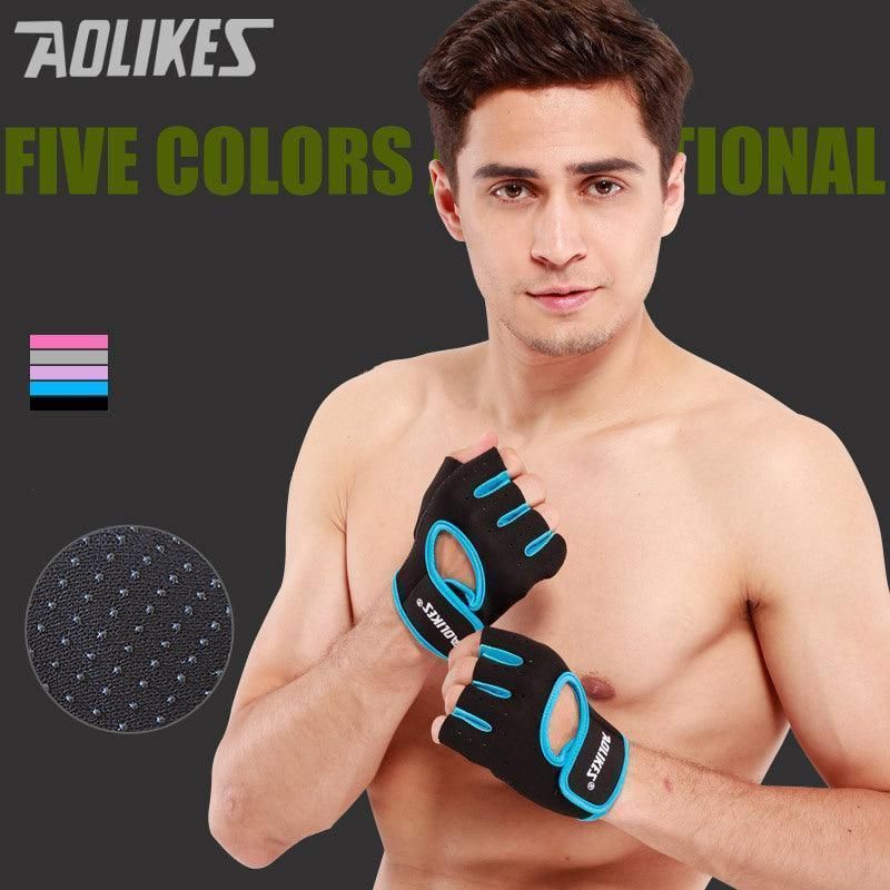 S Size Sports Gloves Weight Lifting Exercise Training Workout Bike Riding Men view 2