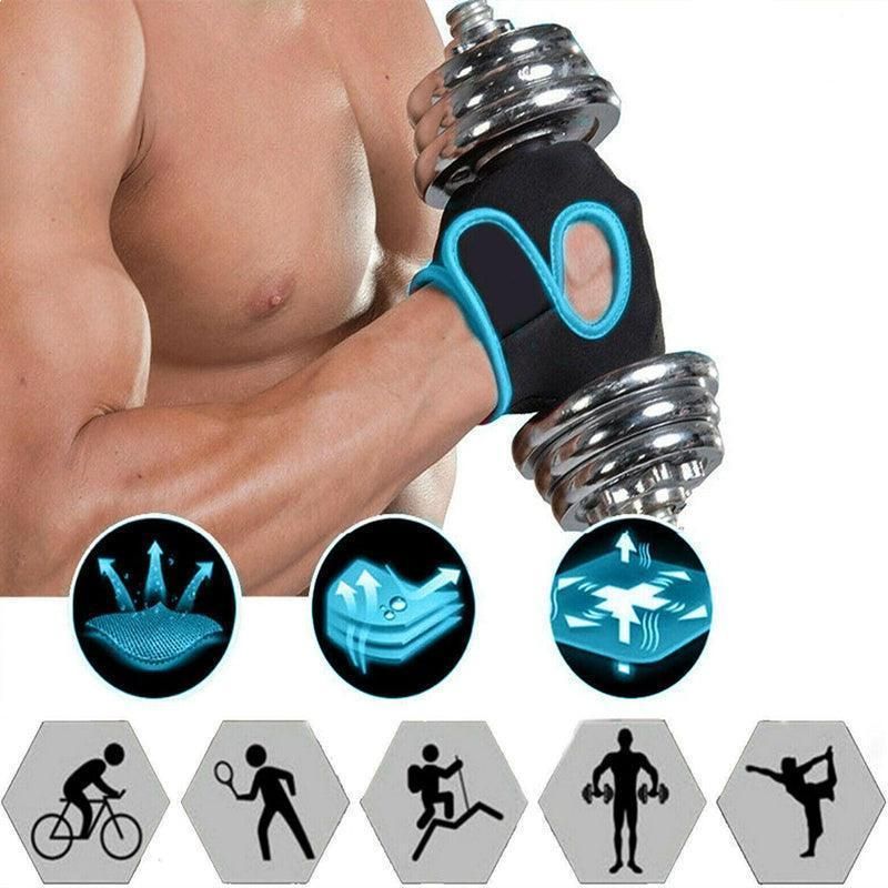 M Size Sports Gloves Weight Lifting Exercise Training Workout Bike Riding Men view 9