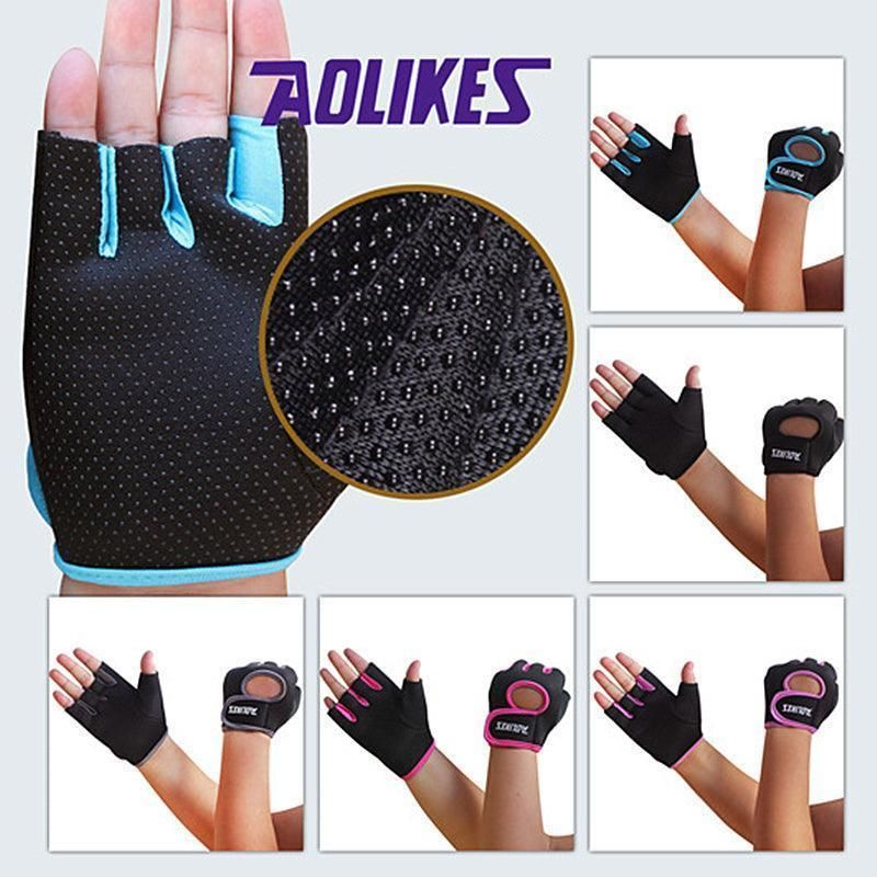 M Size Sports Gloves Weight Lifting Exercise Training Workout Bike Riding Men view 10