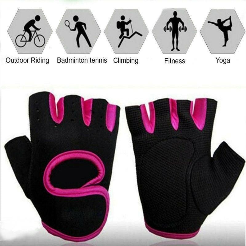 M Size Sports Gloves Weight Lifting Exercise Training Workout Bike Riding Men view 14