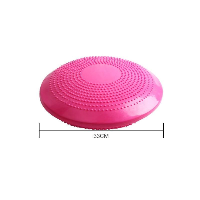 Balance Stability Cushion Wobble Air Disc Ankle Knee Strength Rehab Exercise - Red view 7
