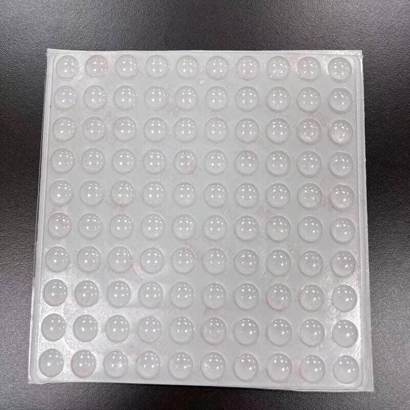 100PCS Clear Silicone Bumper Pads Self Adhesive Door Drawer Cabinet Furniture view 5