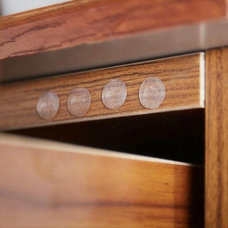 100PCS Clear Silicone Bumper Pads Self Adhesive Door Drawer Cabinet Furniture view 11