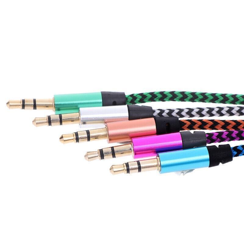 AUX Cable 3.5mm Stereo Audio Input Extension Male to Male Auxiliary Car Cord view 10