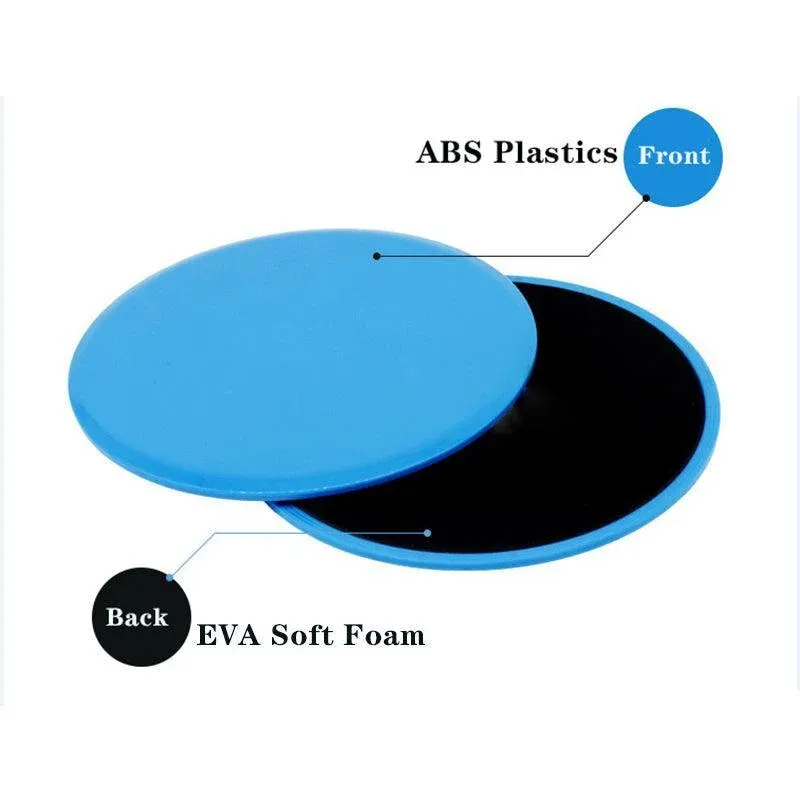 2PCS Core Sliding Discs Fitness Sliders for Home Gym Yoga Gliding Exercise view 5