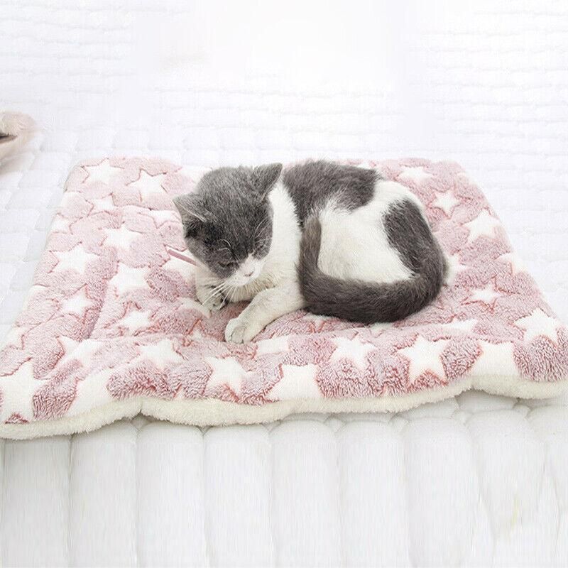L Size Puppy Dog Cat Cushion Mattress Blanket Bed Soft Warm Pad Winter Kennel view 5