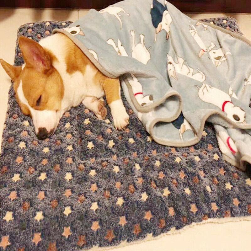 L Size Puppy Dog Cat Cushion Mattress Blanket Bed Soft Warm Pad Winter Kennel view 8