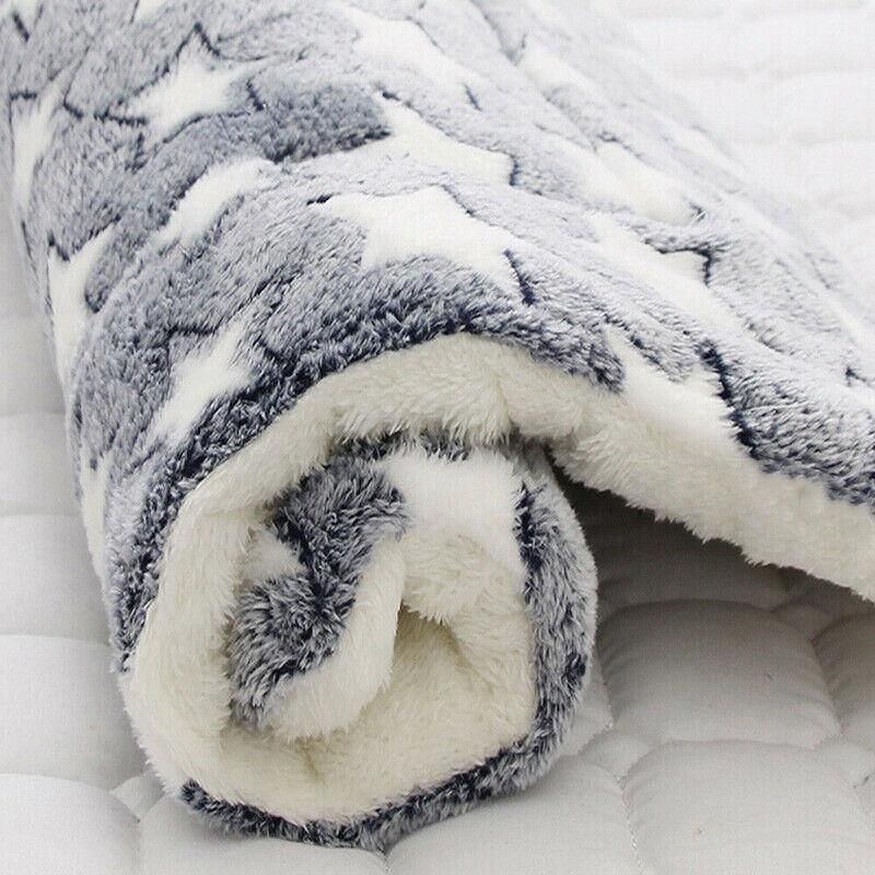 L Size Puppy Dog Cat Cushion Mattress Blanket Bed Soft Warm Pad Winter Kennel view 13