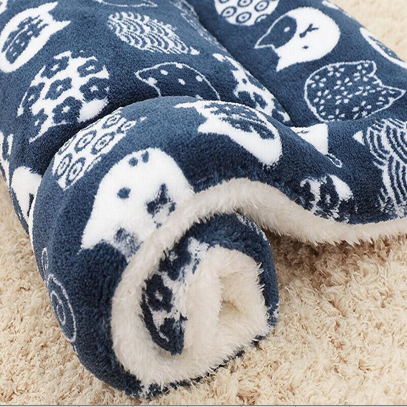 S Size Puppy Dog Cat Cushion Mattress Blanket Bed Soft Warm Pet Pad Winter view 12