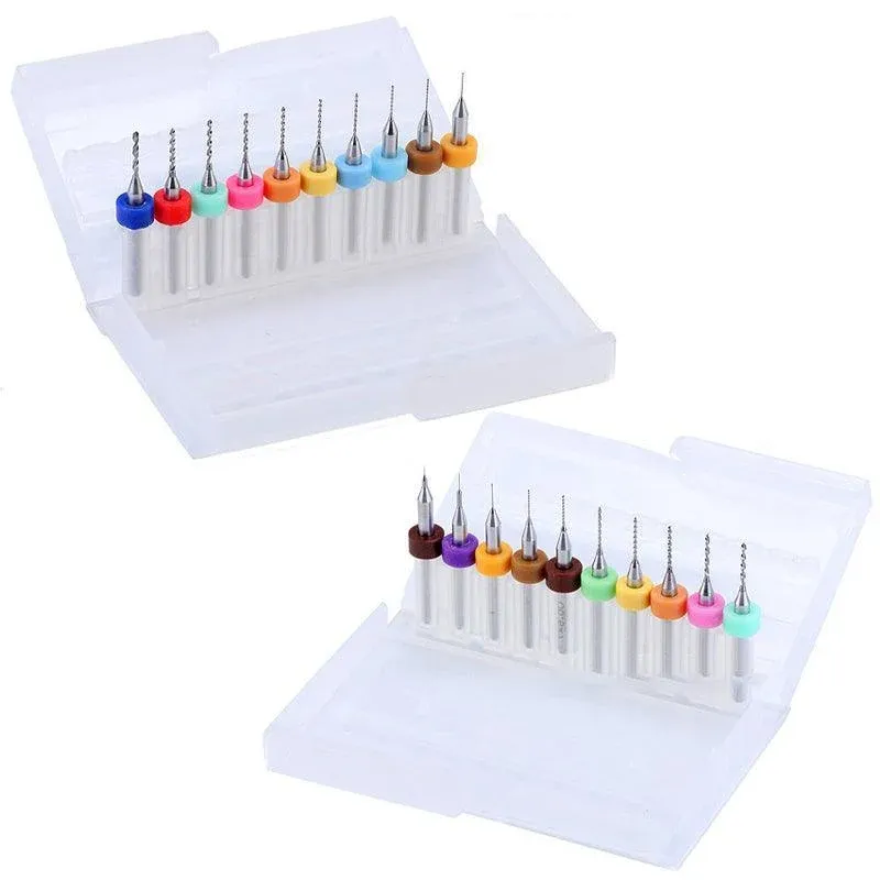 10X Tungsten Steel Micro Drill Bits 0.1-1.2mm for Rotary Tool - 0.3-1.2MM view 3