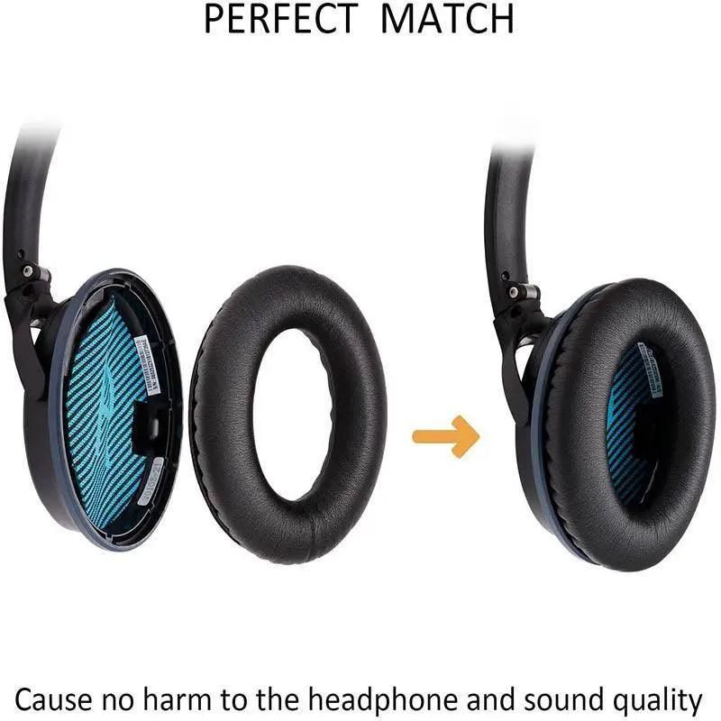Replacement Ear Pads Cushions For Bose Quietcomfort 35 Qc35 Ii Qc25 Qc15 Ae2 view 10