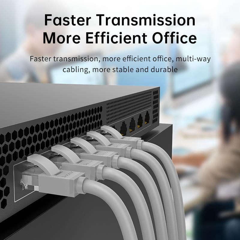 Jasoz Cat5E Ethernet Network Cable Lan Router Internet Patch 1 2 3 5 10 15 20M view 7