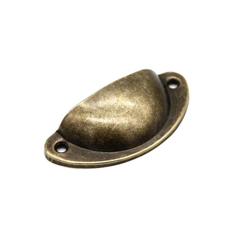 30X Modern Cup Cabinet Handle Knob Drawer Furniture Door Pull Shell Cupboard view 7