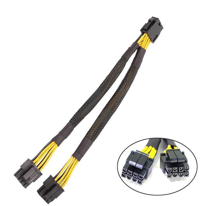 8Pin ATX 12v CPU EPS Power Extension Splitter Cable Adapter Motherboard copper view 2