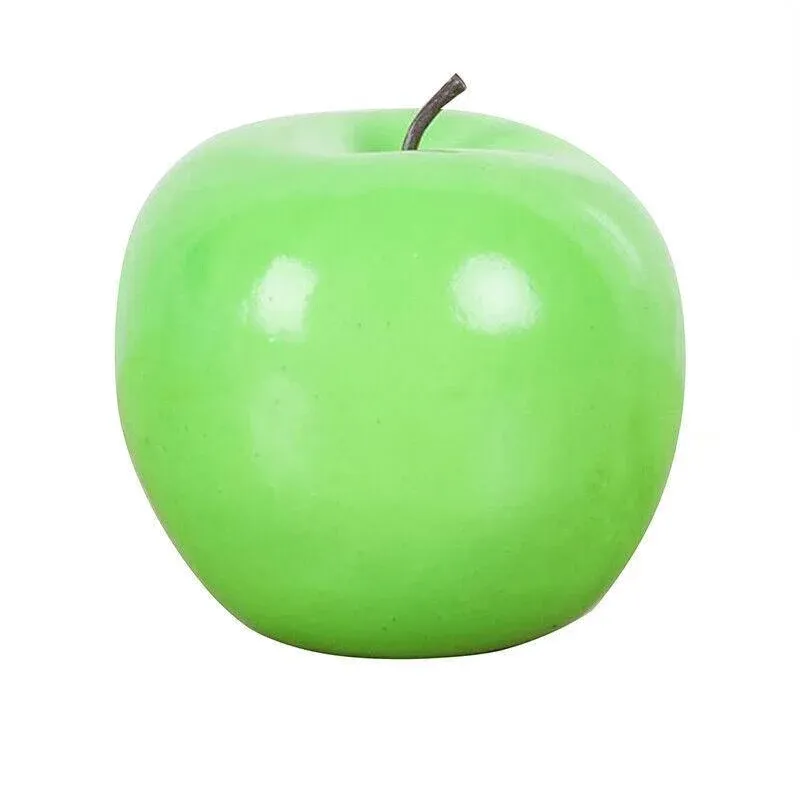 10 X Artificial Green or Red Apples for Home Party Wedding and Shop Decor - Red view 3