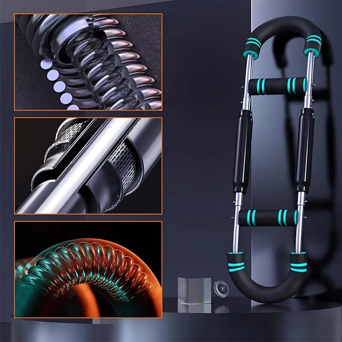 Multi Functional U Shaped Arm Strength Trainer Adjustable Home Exercise Device view 8
