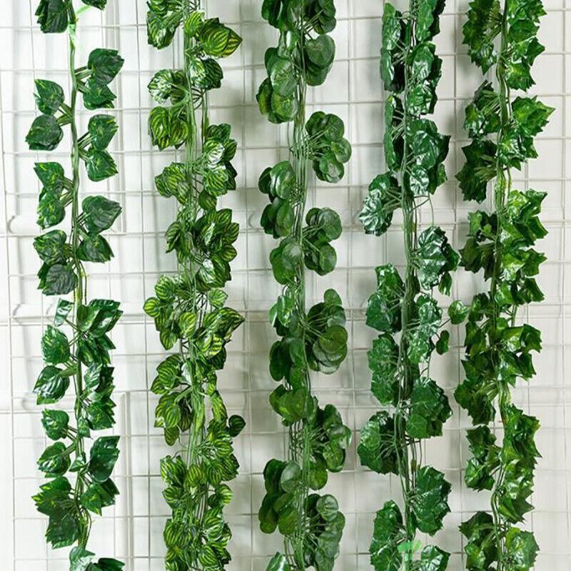 12 X 2M Artificial Ivy Vine Fake Foliage Flower Hanging Leaf Garland Plant view 12