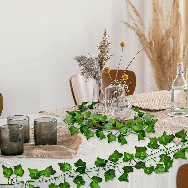 12 X 2M Artificial Ivy Vine Fake Foliage Flower Hanging Leaf Garland Plant view 13