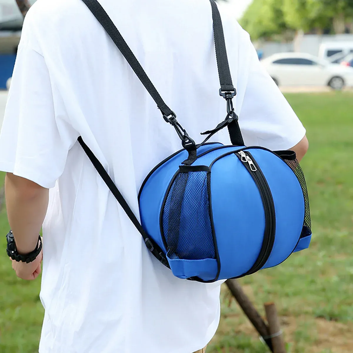Waterproof Sports Outdoor Basketball Bag Gym Training Equipment Bag Backpack view 10