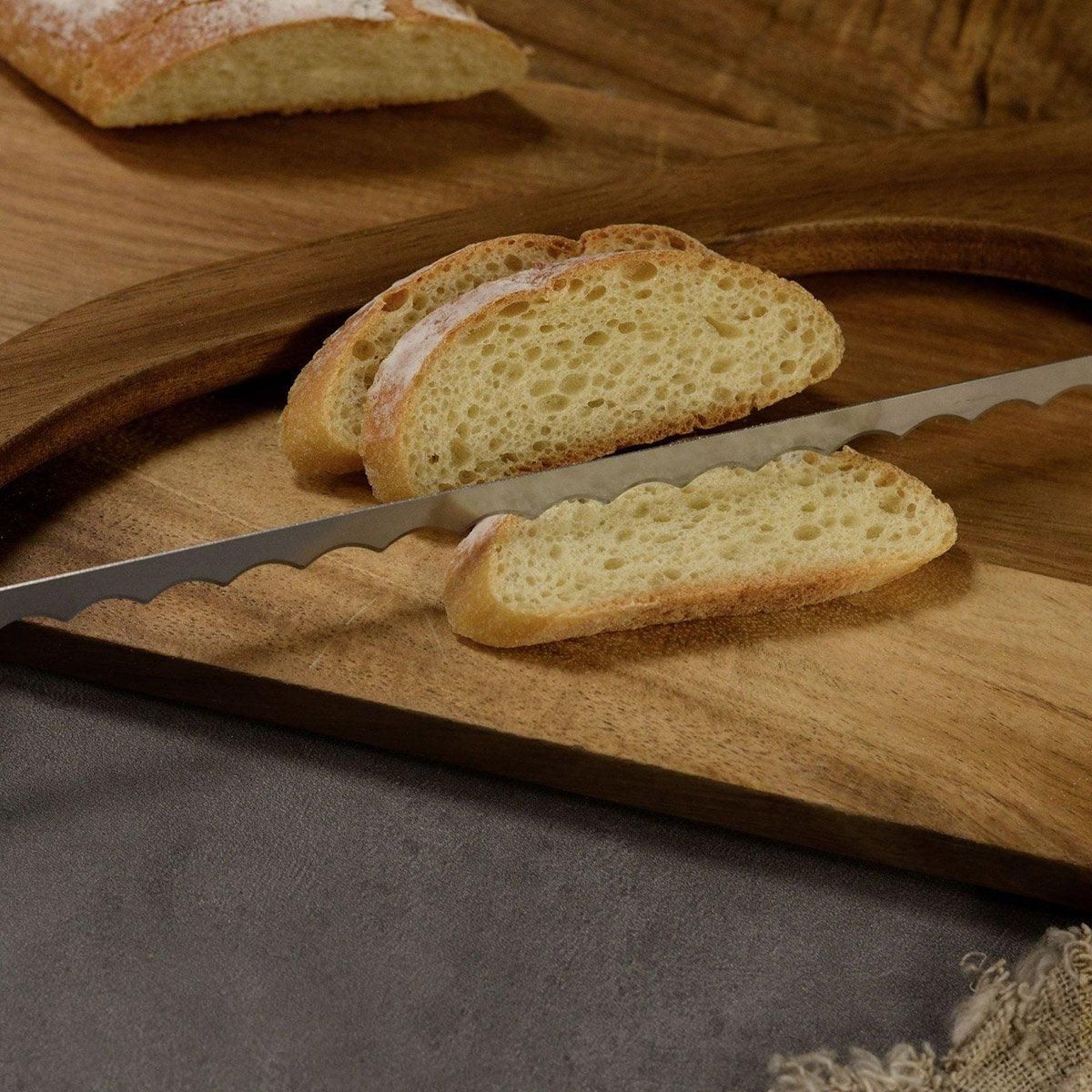 Wooden Bread Cutter Saw for Perfect Slice Cutting Tool Bread Slicer Kitchen view 8