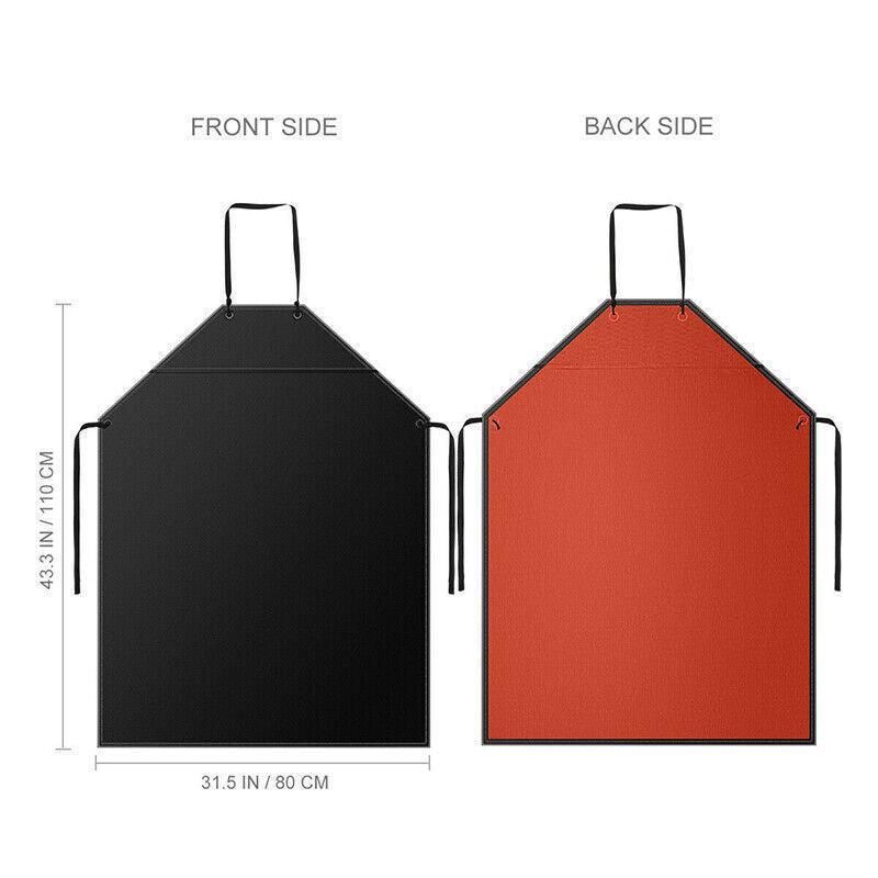 Waterproof Apron Pvc Apron Chef Butcher Work Heavy Duty Royal Black Best Quality view 5