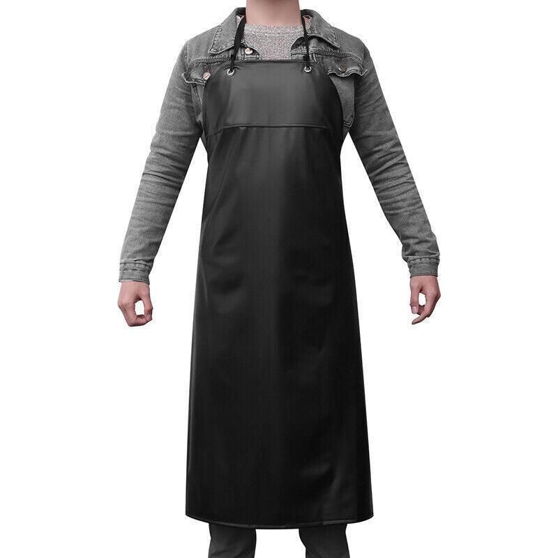 Waterproof Apron Pvc Apron Chef Butcher Work Heavy Duty Royal Black Best Quality view 11