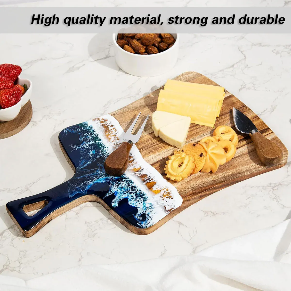 Wave Cutting Board Non Slip Chopping Board Kitchen Household Cutting Board view 6