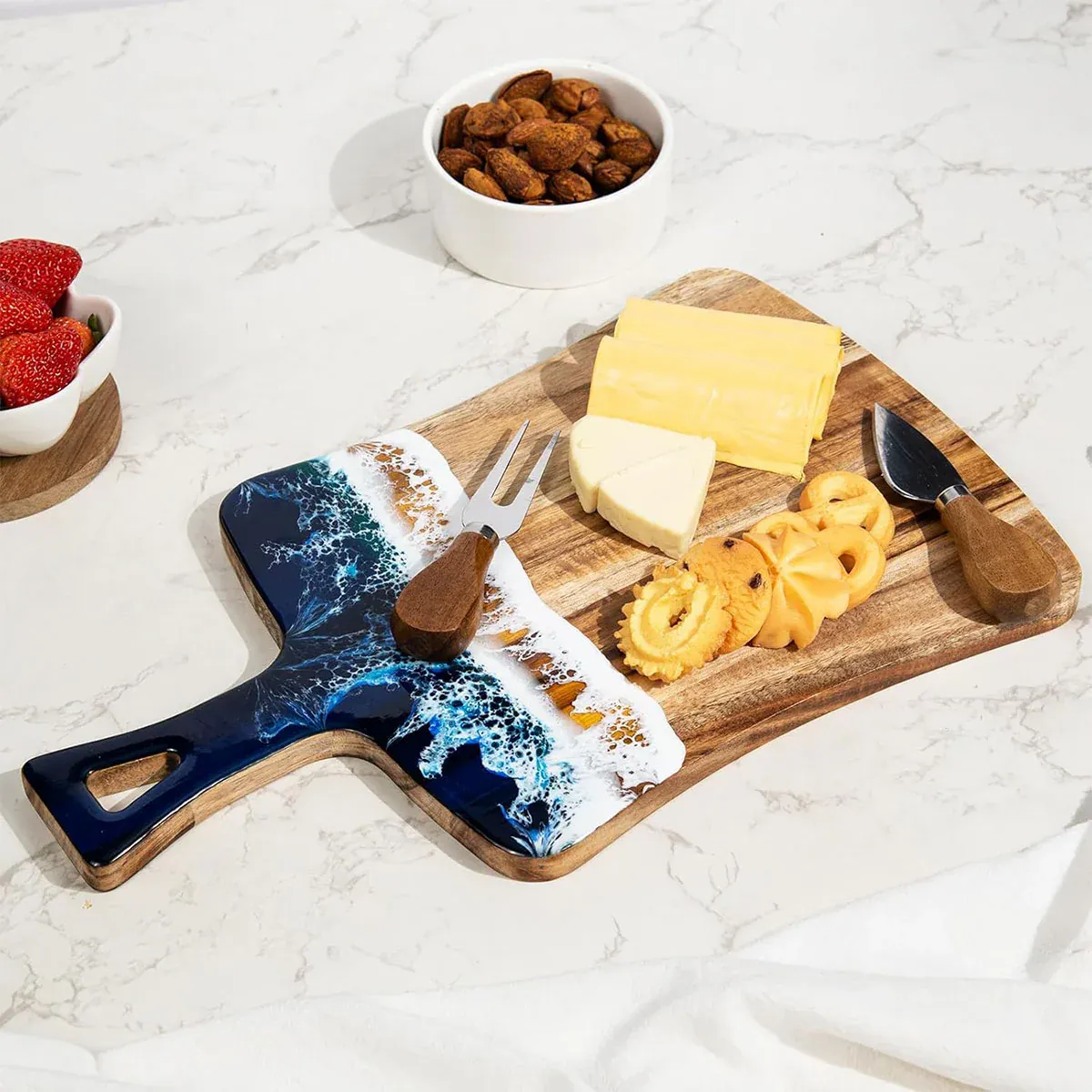 Wave Cutting Board Non Slip Chopping Board Kitchen Household Cutting Board view 11