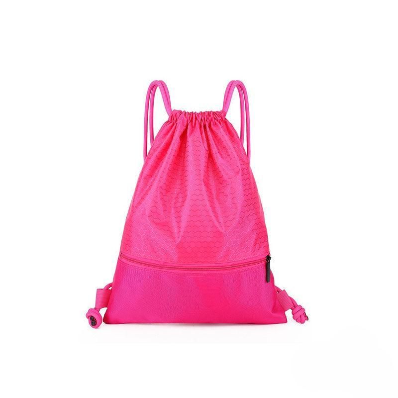 Backpack Sport Pack String Tote Gym Bag Cinch Sack School Drawstring Capacity — image 1