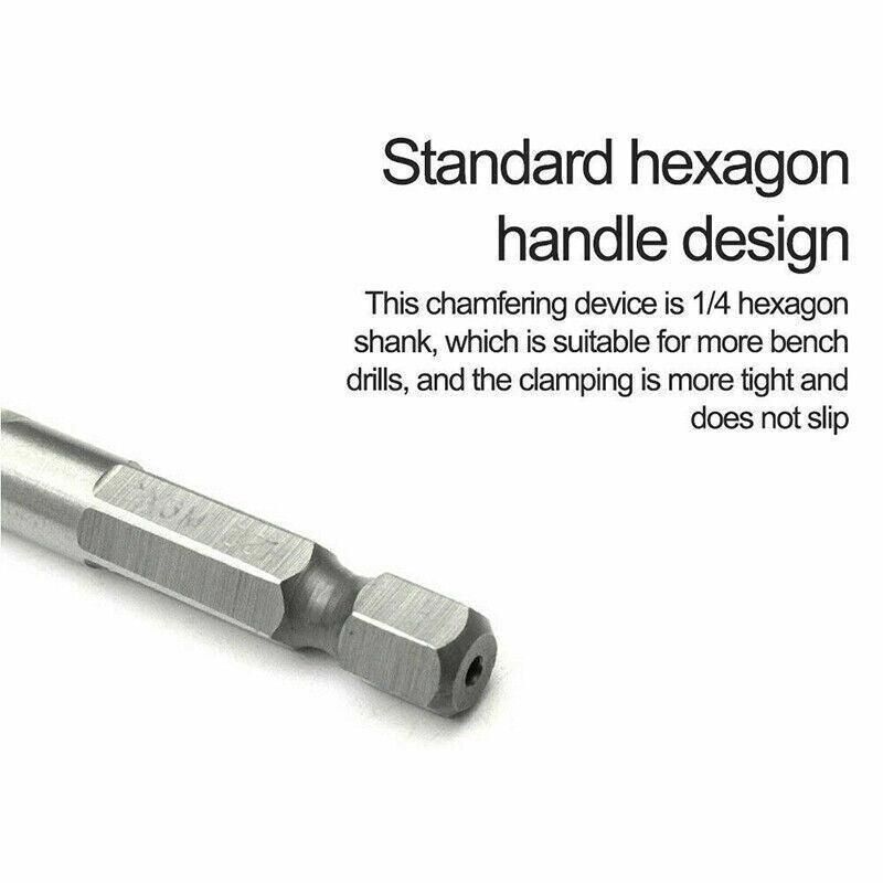 6X Hss Hex Shank Tap Drill Bits Metric Thread Screw Tapping Compound Set Tool view 11