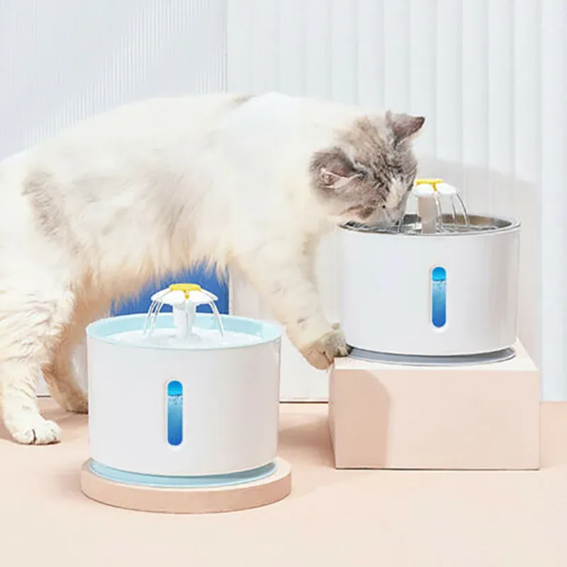 LED Pet Water Fountain 24L Automatic Drinking Dispenser for Cats and Dogs view 6
