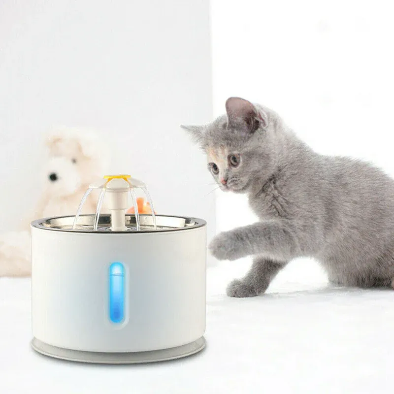 LED Pet Water Fountain 24L Automatic Drinking Dispenser for Cats and Dogs view 12