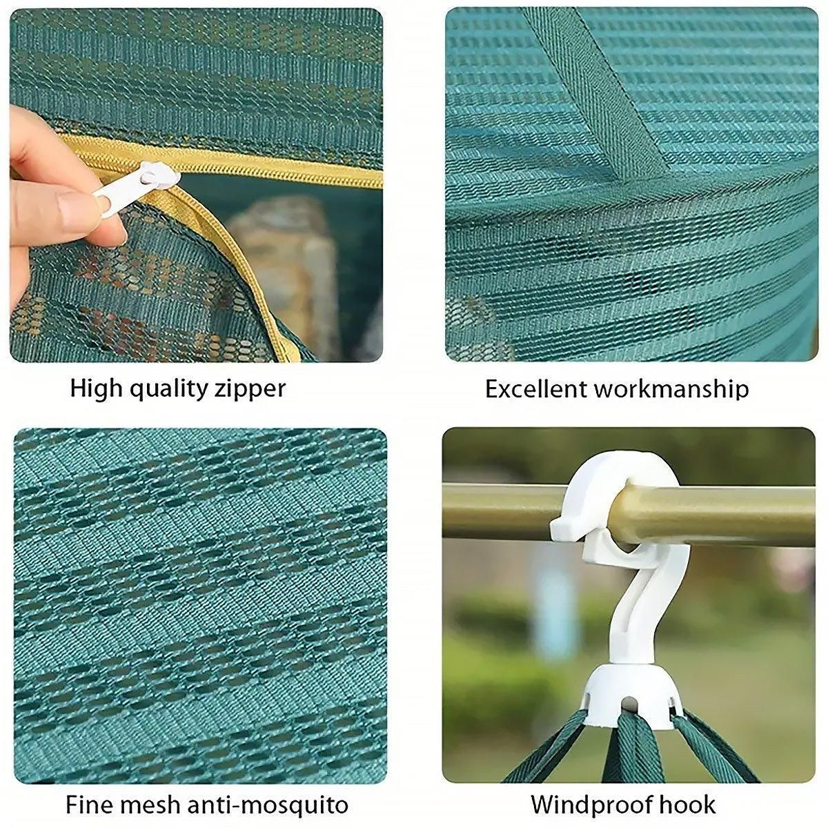 Anti Mosquito Fully Enclosed Drying Net Basket for Fish Vegetables Fruit Herbs view 5