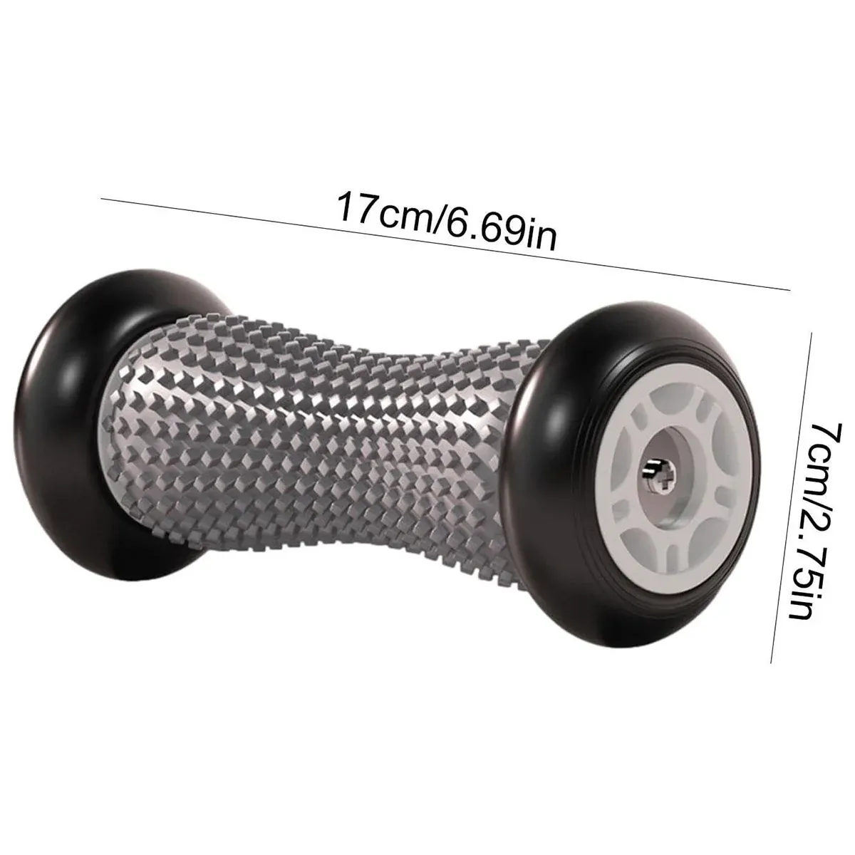 Foot Massage Roller Muscle Relaxation Arch Care Yoga Fitness Tool - Blue view 4