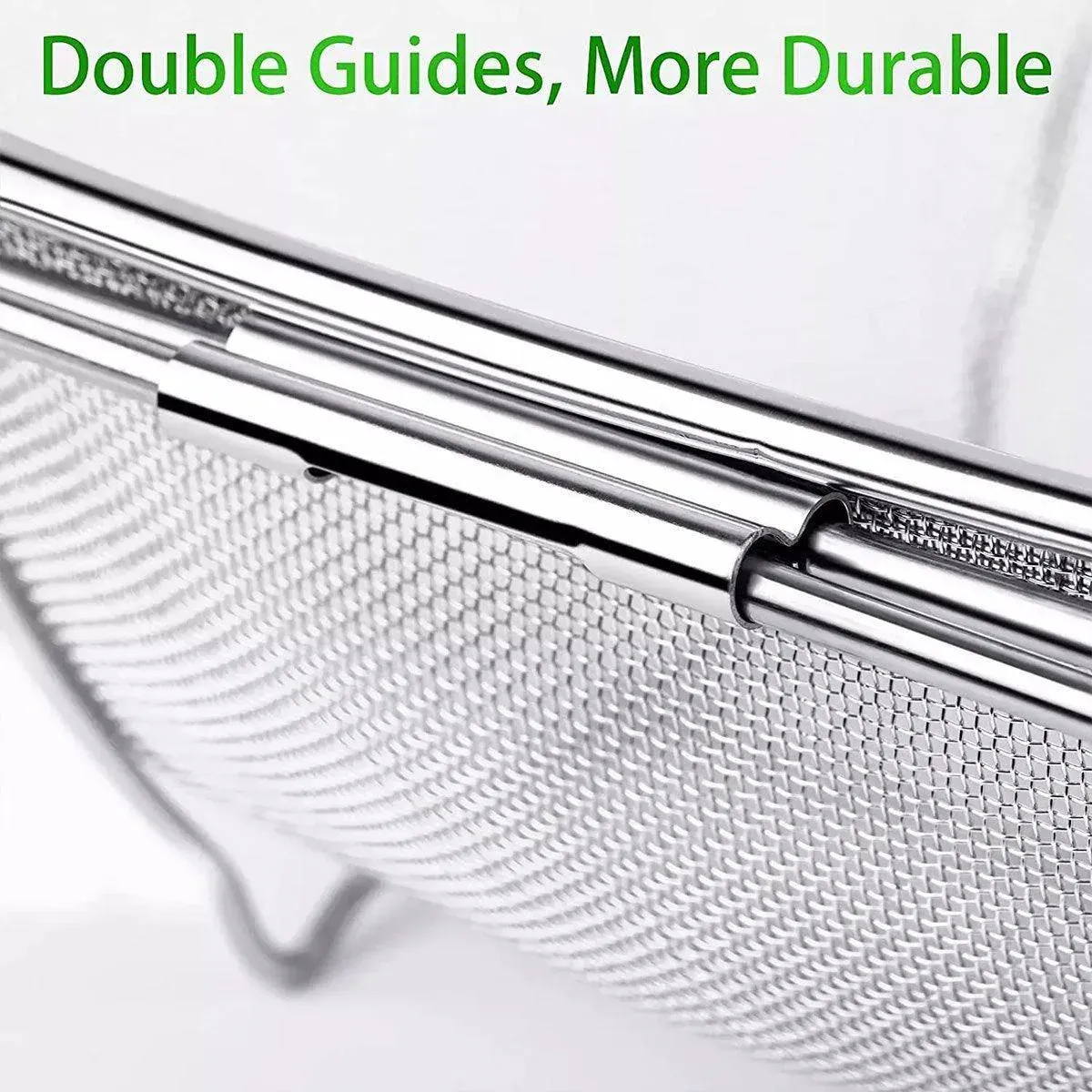 Stainless Steel Telescopic Sink Basket Multipurpose Fruit Vegetable Strainer view 8