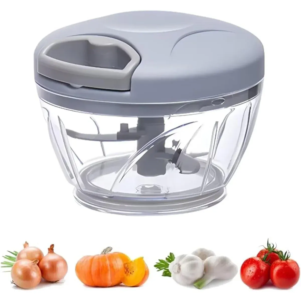 500ml Manual Meat Mincer Garlic Chopper Rotate Garlic Press Crusher Vegetable view 11
