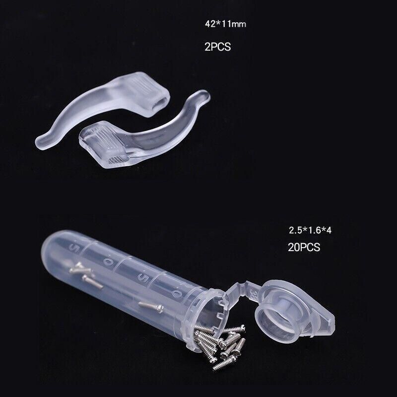 Eyeglass Sun Glasses Optical Repair Tool Screw Nut Nose Pad Assortment Set Kit view 10