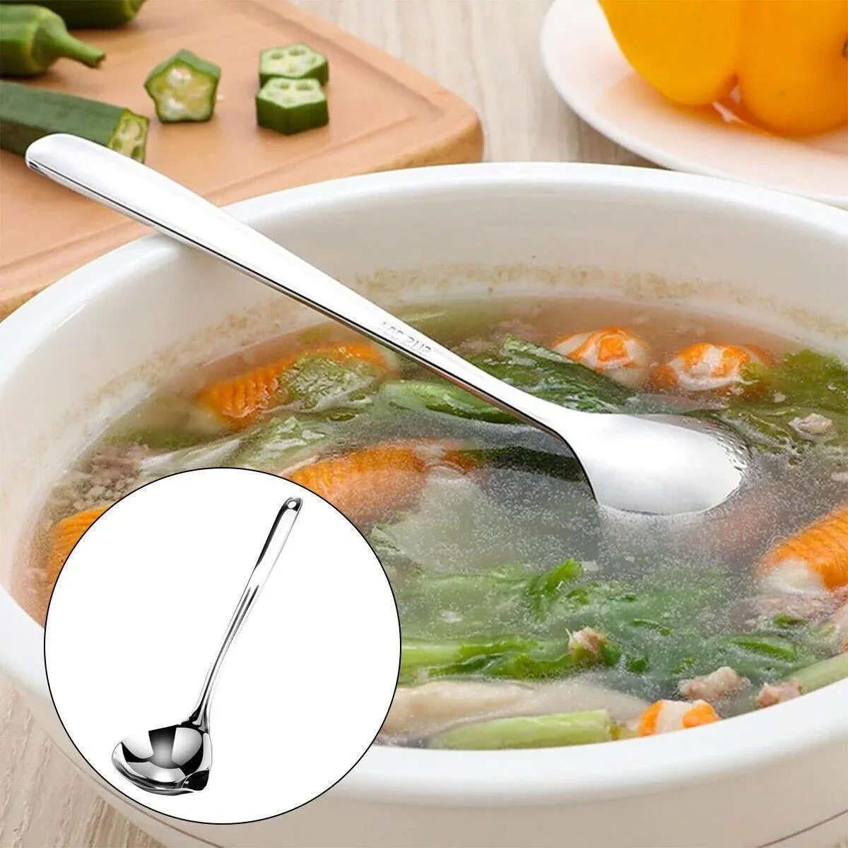Oil Separator Spoon Kitchen Multifunctional Filter Household Hot Pot Soup view 6