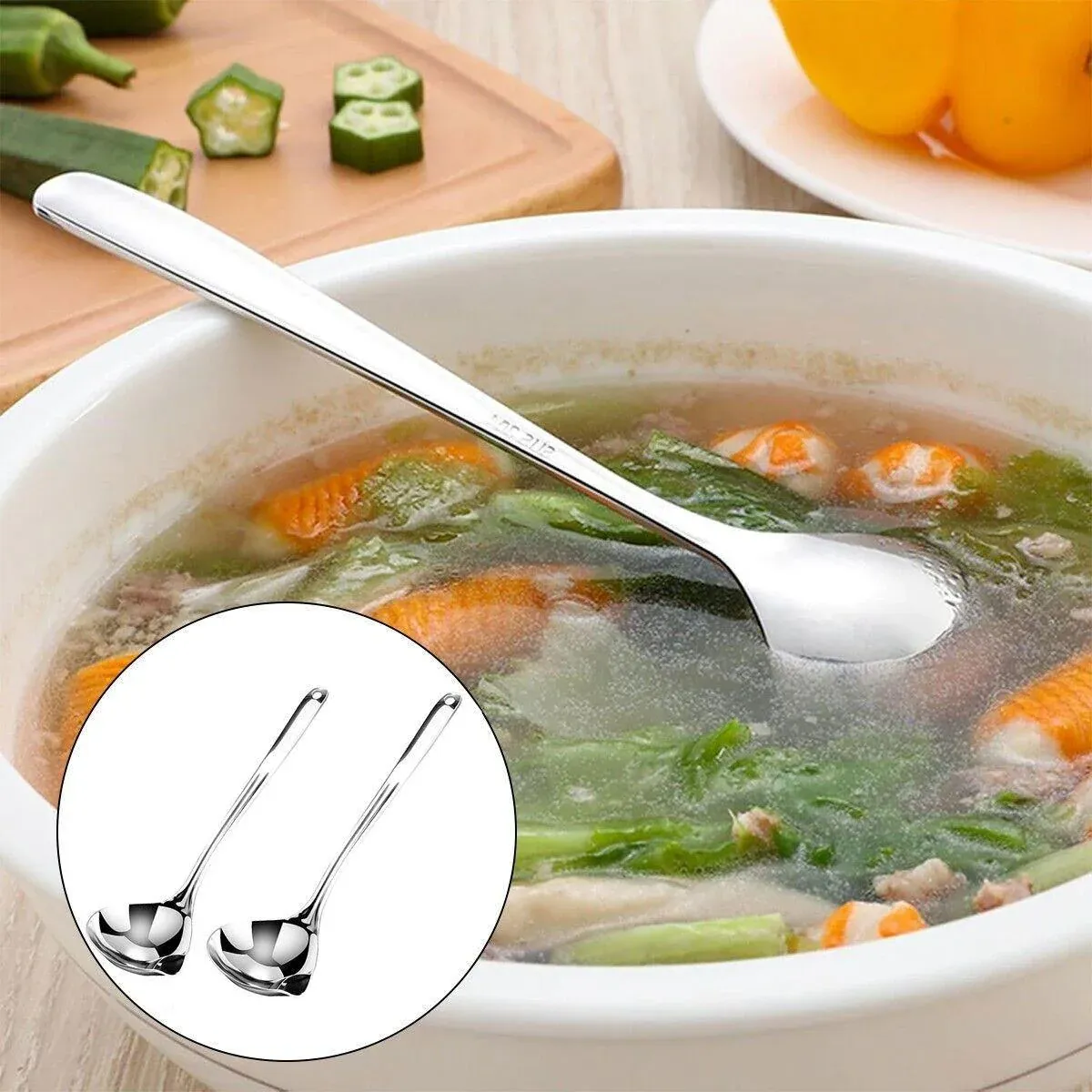 Oil Separator Spoon Kitchen Multifunctional Filter Household Hot Pot Soup view 13