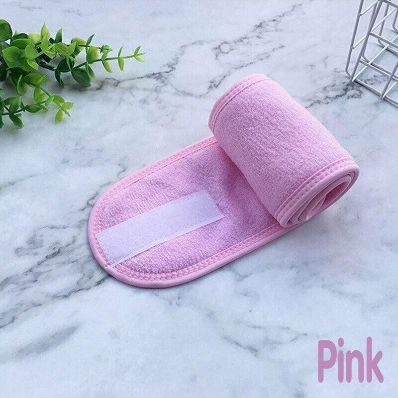 8-Colours Wrap Head Band Hairband Hair Band Adjustable Facial Make Up Face view 8
