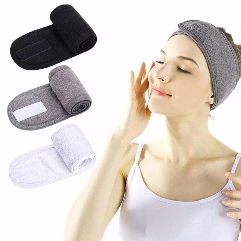 8-Colours Wrap Head Band Hairband Hair Band Adjustable Facial Make Up Face view 11
