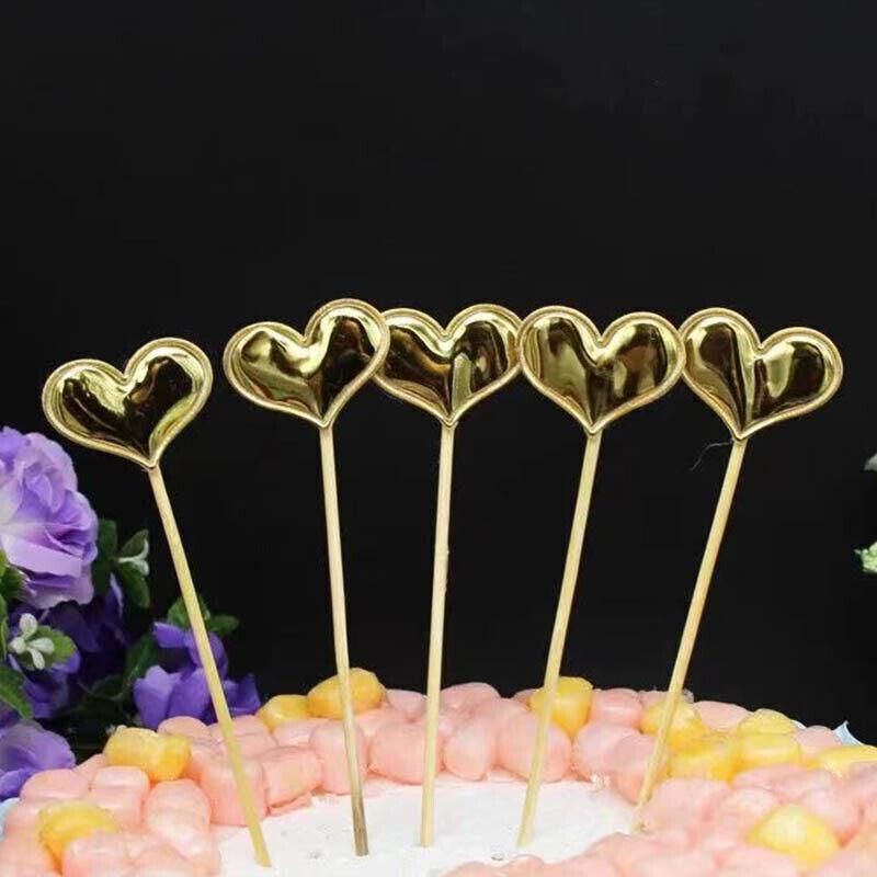 Happy Birthday Acrylic Cake Topper Cake Decoration Golden Silver Party view 8