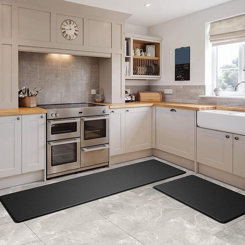 44x75cm Non-Slip Waterproof Kitchen Door Mat Floor Rug Carpet Anti-Oil Easy view 8