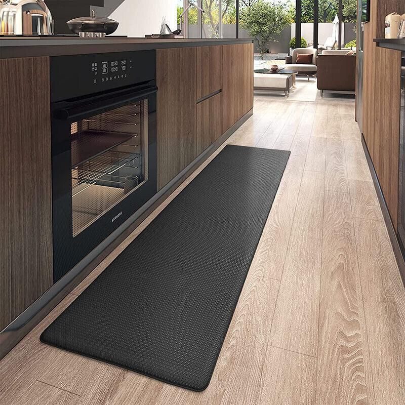 44x75cm Non-Slip Waterproof Kitchen Door Mat Floor Rug Carpet Anti-Oil Easy view 9