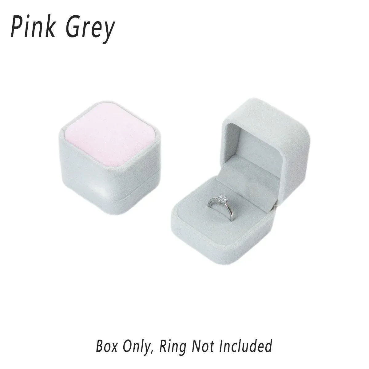 10X Flannel Ring Jewelry Earring Ring Jewelry Boxes Exquisite Gift Organizer — image 1